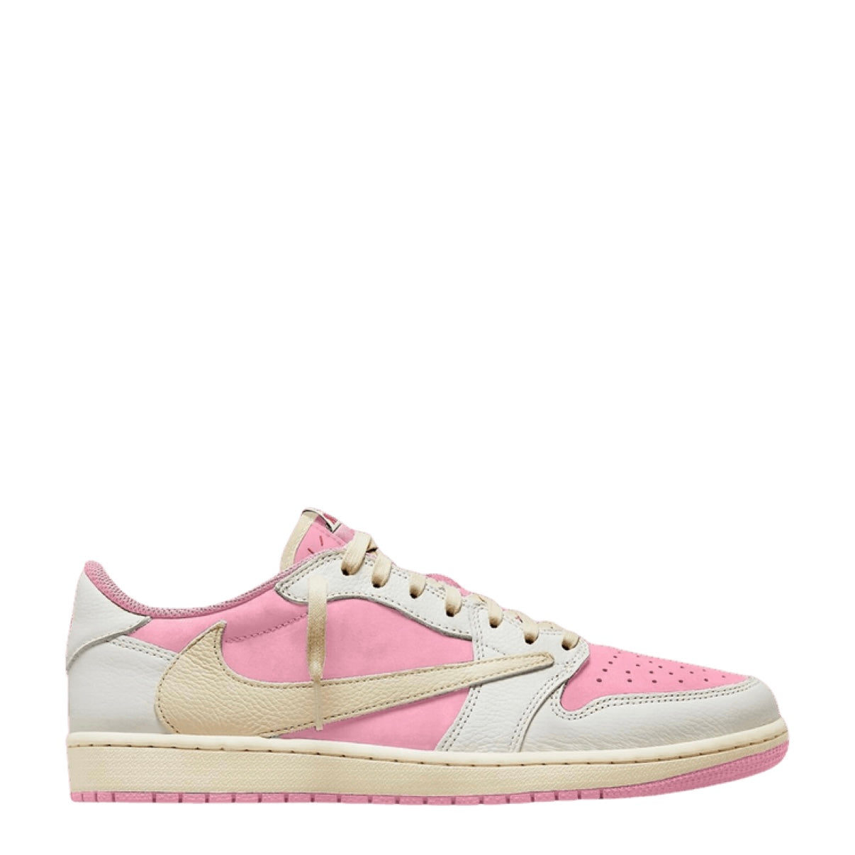 Jordan 1 Travis Scott Low Muslin Pink